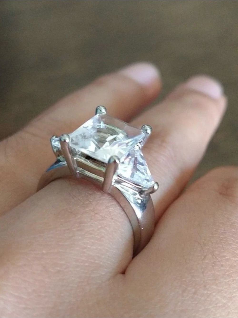 Beautiful silver ring - Picture 3 of 4